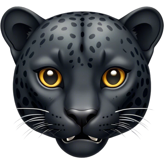 Black jaguar emoji