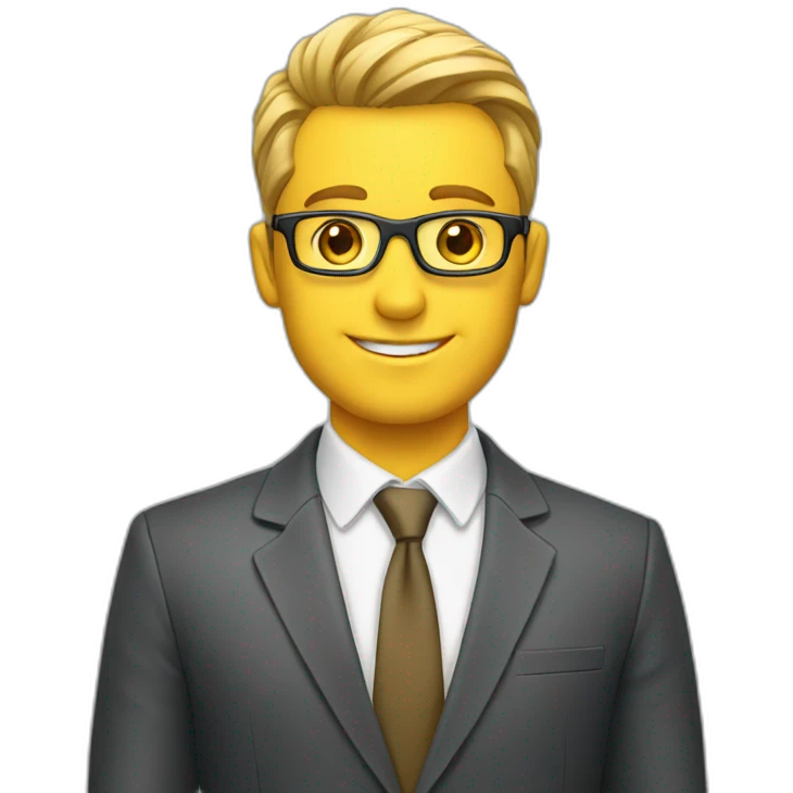 Real estate agent emoji