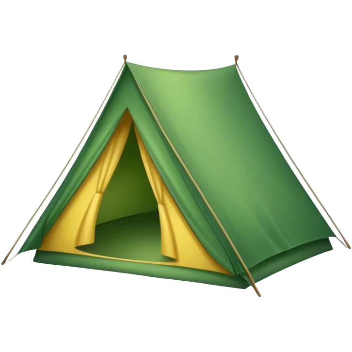 green tent emoji