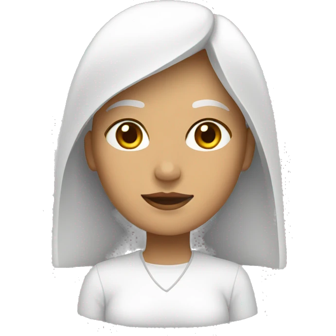 mujer blanca emoji