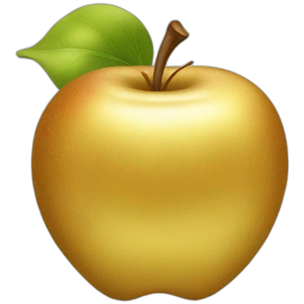 golden apple emoji
