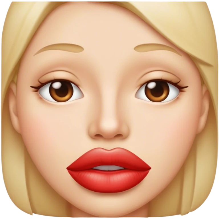 labios gruesos no exagerados emoji