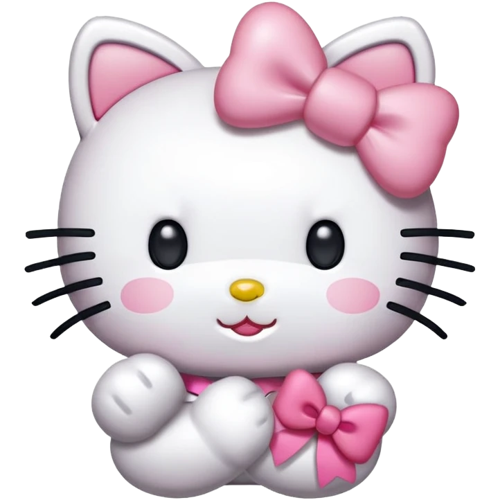 Hello kitty apaixonada  emoji