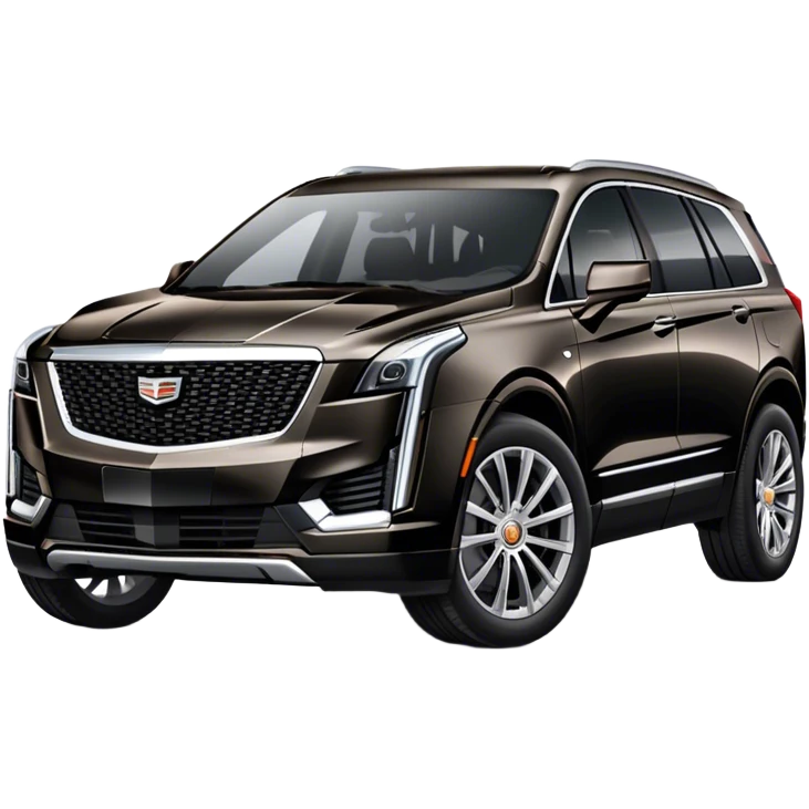 Black CADILLAC XT6  emoji