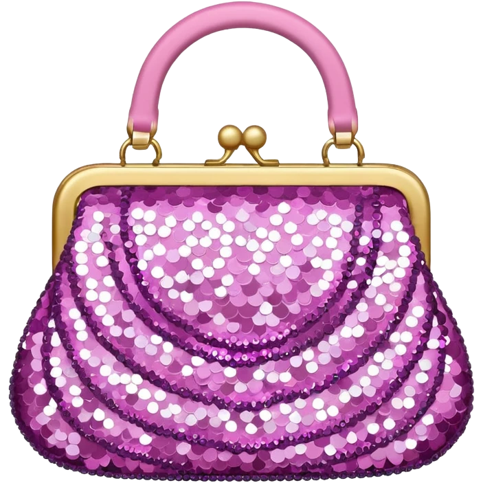 cute glamaholic purse emoji