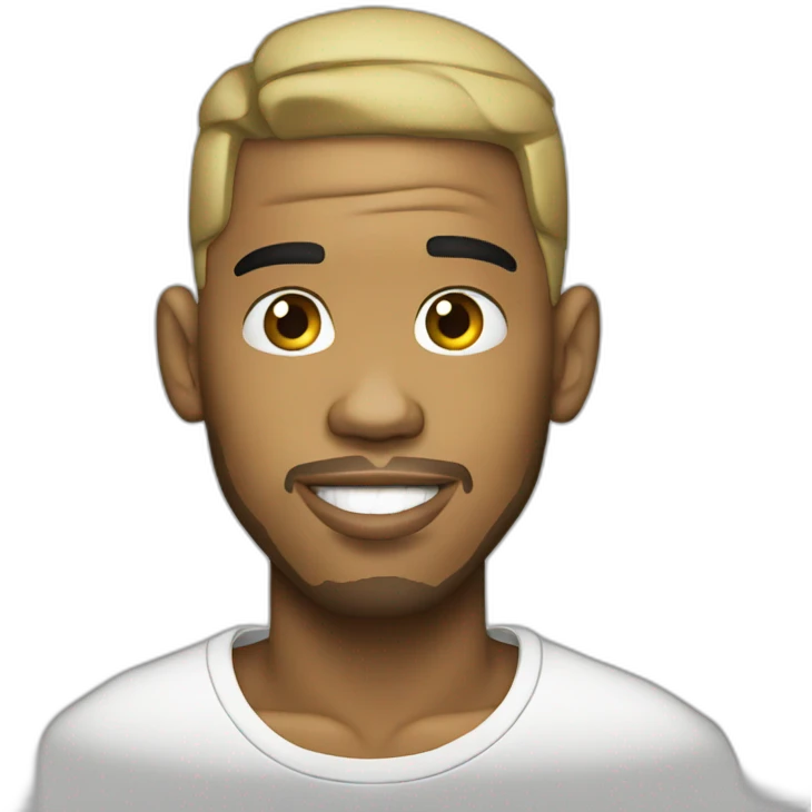 Chris brown emoji