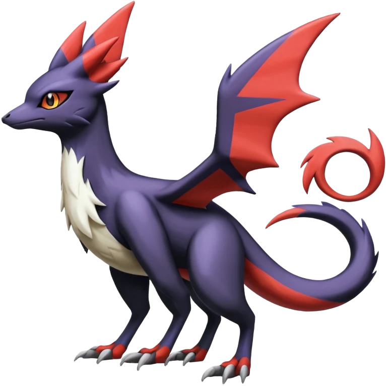  Nargacuga-Latias-Umbreon-Noibat-Noivern-Silvally-Pokémon-Fakémon-fusion (full body) emoji