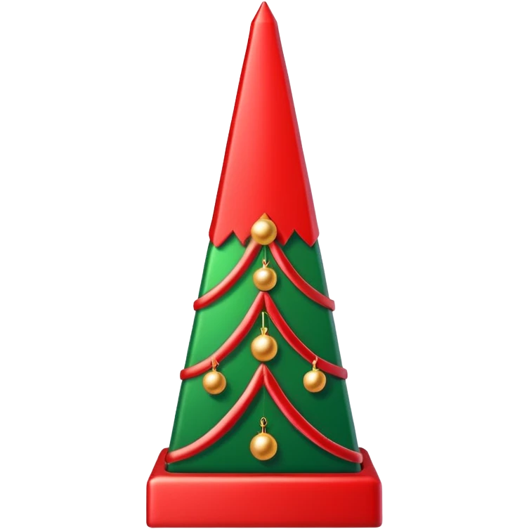 Christmas obelisk emoji