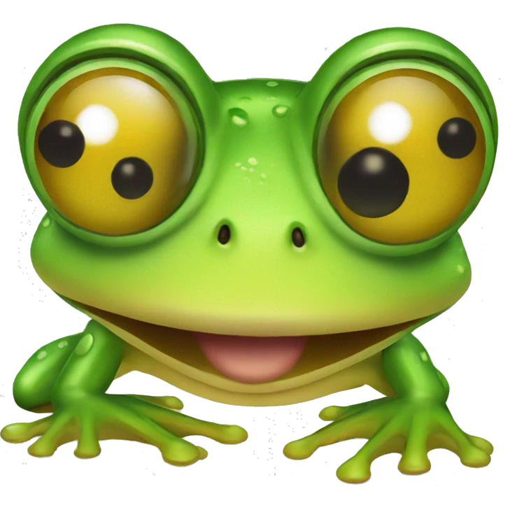 y2k frog emoji
