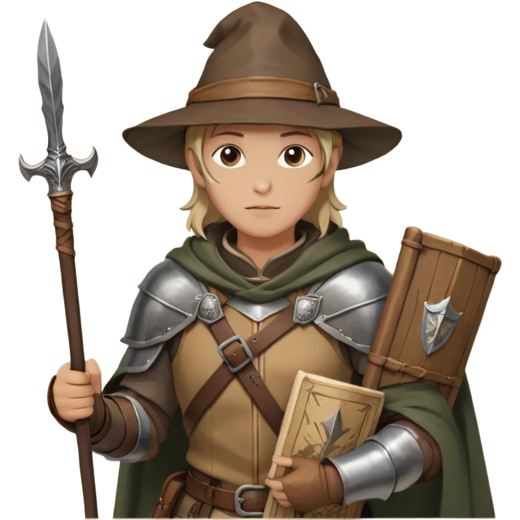 create 8 variants of an adeventurer emoji