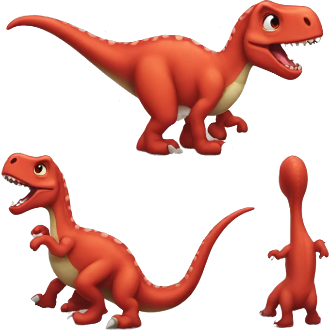 Red Dino emoji