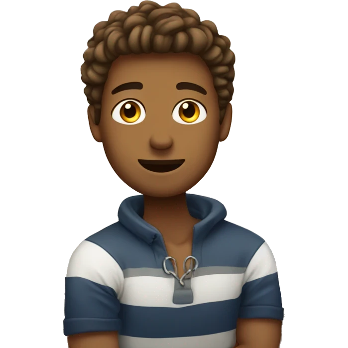 Boyfriend on sailboat emoji