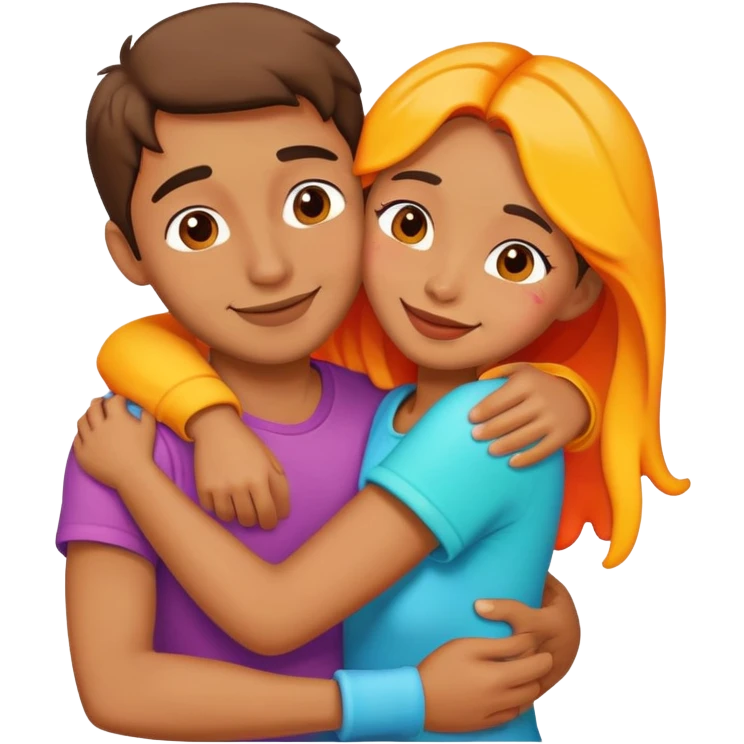 Melting in love emoji