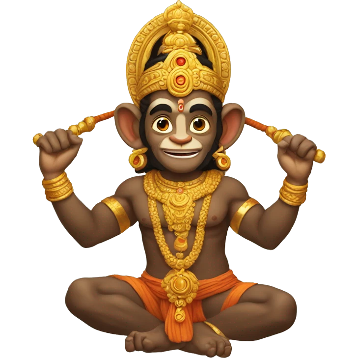 Hanuman modernity  emoji