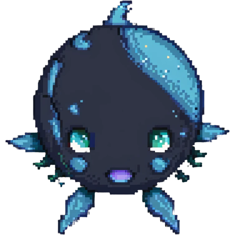 Neptune with great dark spot emoji
