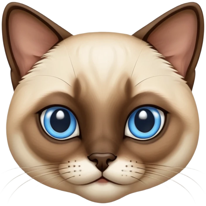 Siamese cat emoji