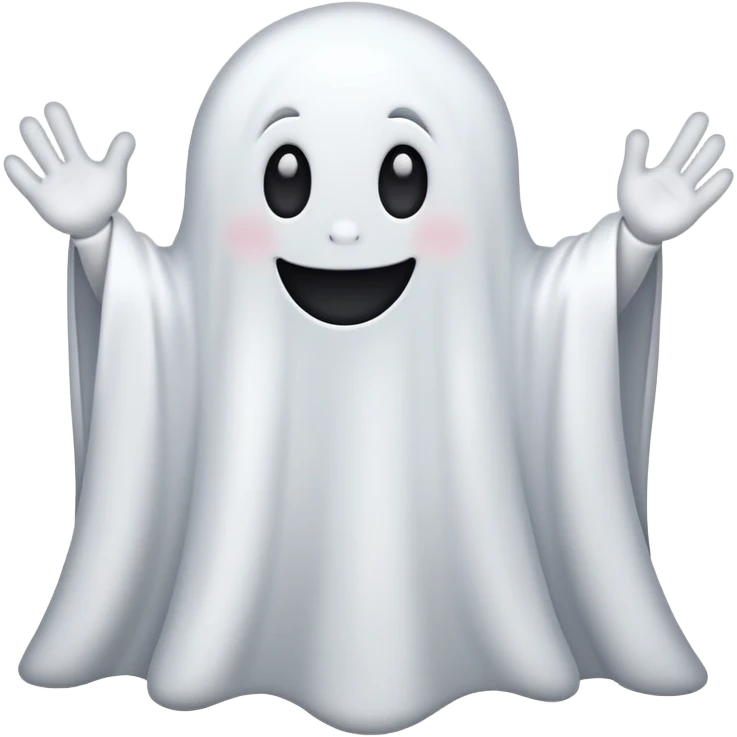 cute ghost emoji