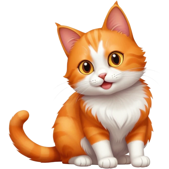 playful cat expression emoji