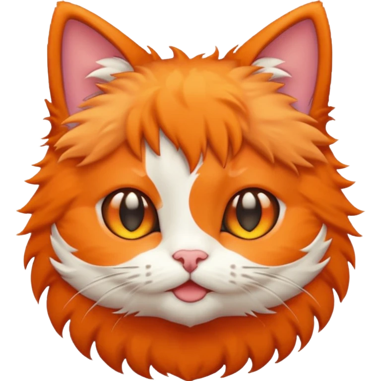 Kitten icon, pixel style emoji