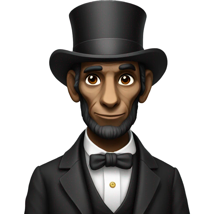 Abraham Lincoln goat emoji