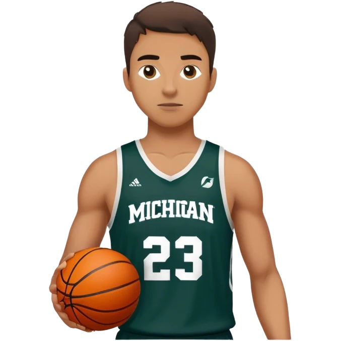 Michigan state basketball emoji