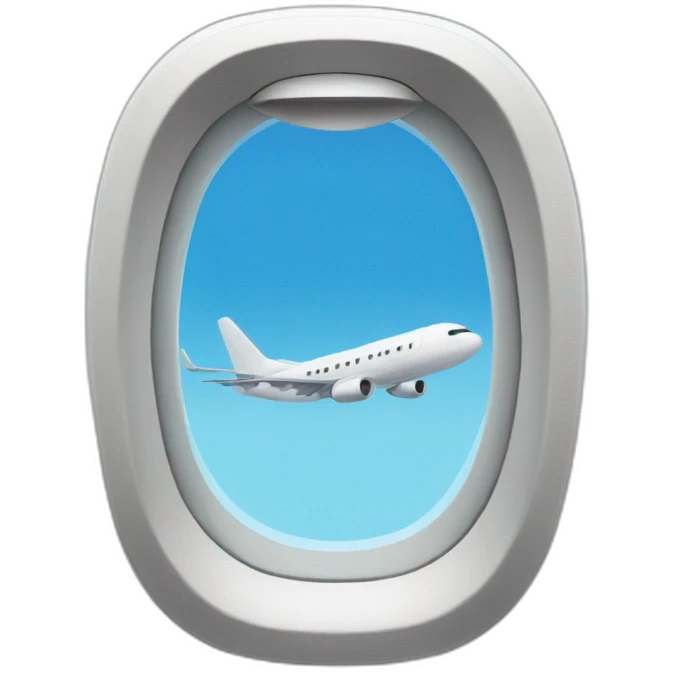 airplane window emoji