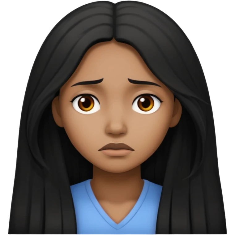 sad black prisoner long haired woman mug shot with bg no cup no mug emoji