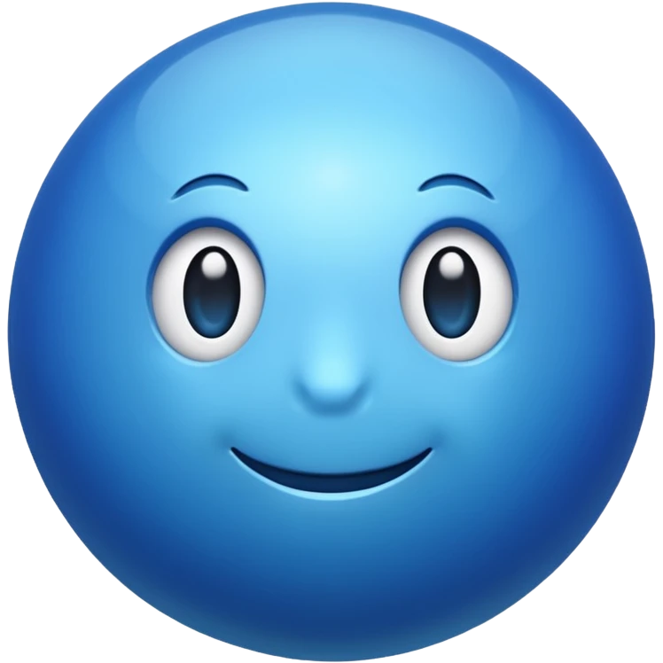 BLUE emoji
