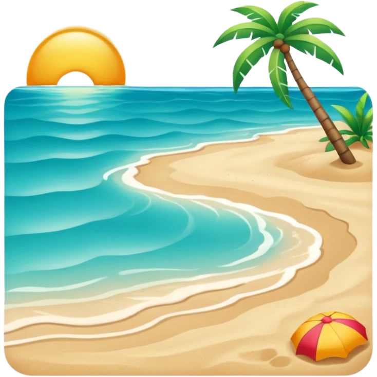 beach emoji emoji