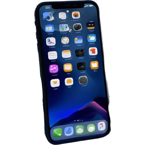 navy blue iphone 15 pro max emoji