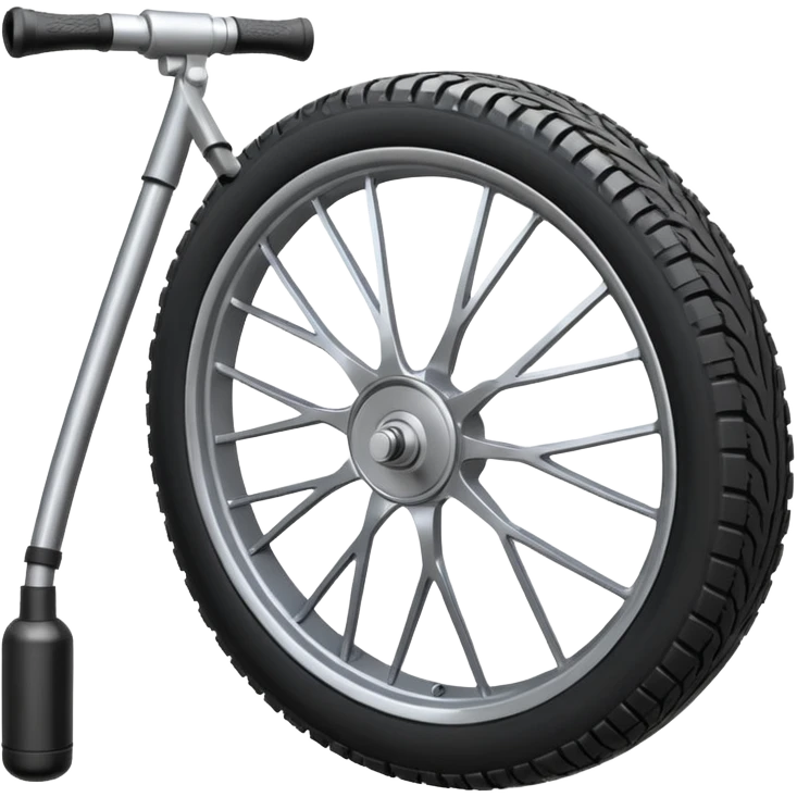 bike tire  pump emoji