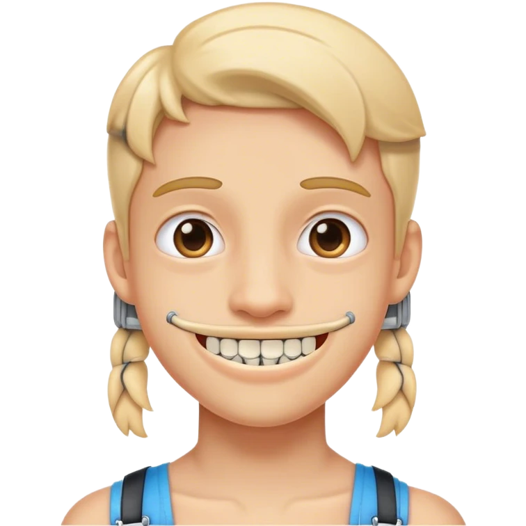 ich trage eine zahnspange emoji