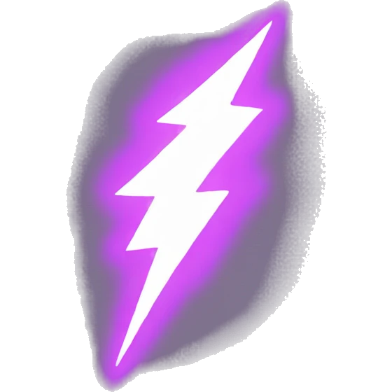 flash lightning emoji