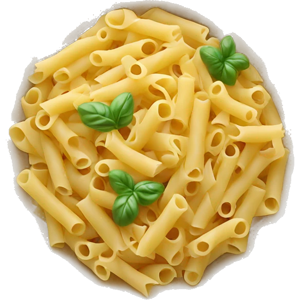Bowl of fancy pasta  emoji