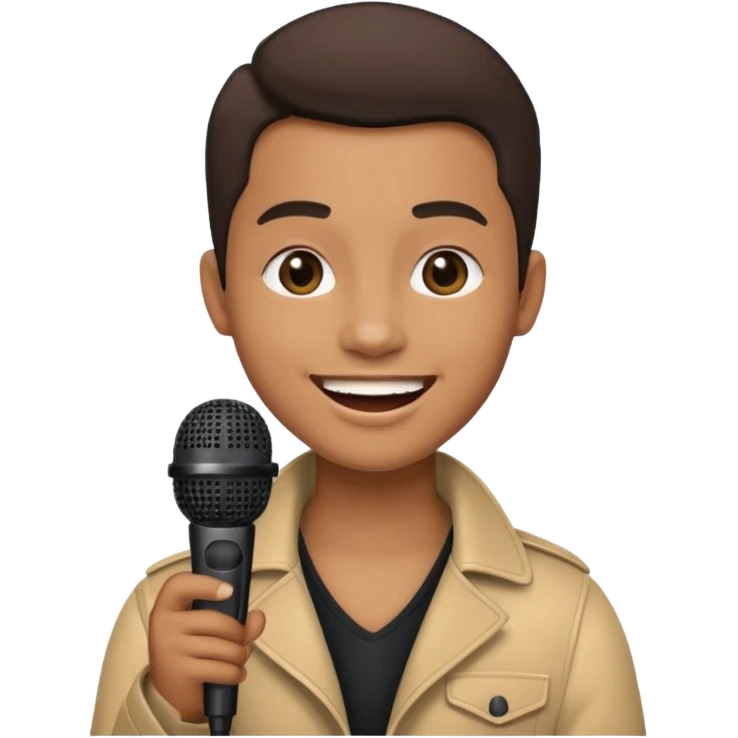singer emoji