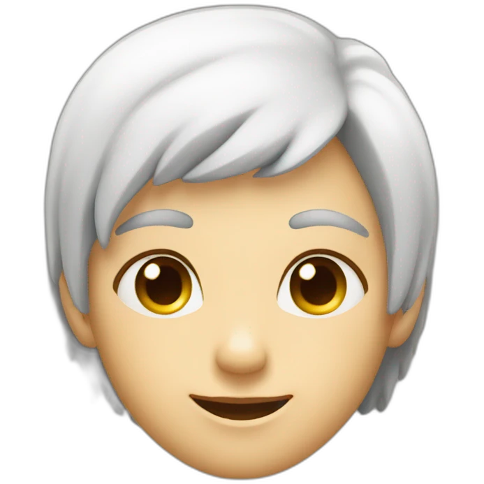 Chat avec des yeux de cœurs emoji
