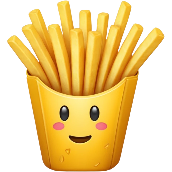 yellow patato fries emoji