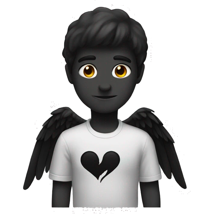 black heart wings emoji