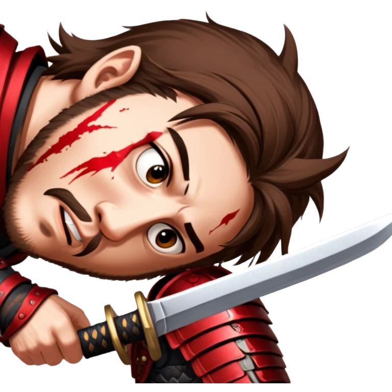 Battle-Ready Samurai emoji