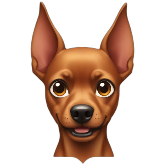 Pinscher angry emoji