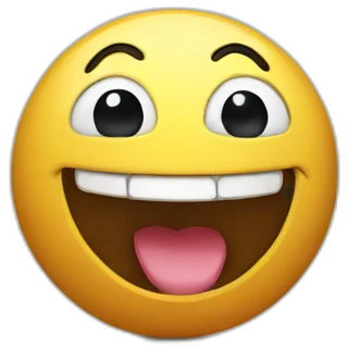 laughing ball emoji