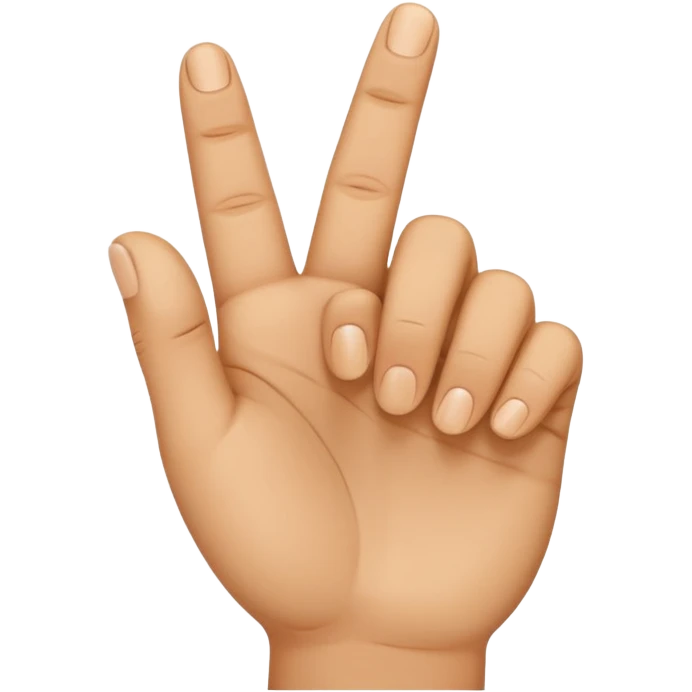 ASL Alphabet G emoji