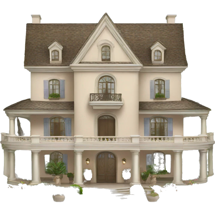 luxury house emoji