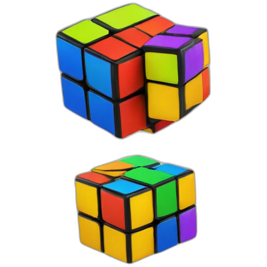 Cubo de Rubik emoji