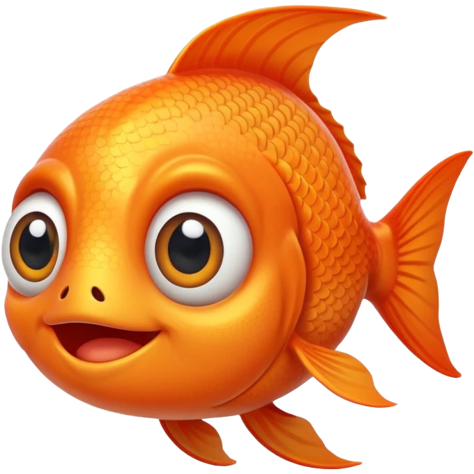 smiling cartoon fish emoji
