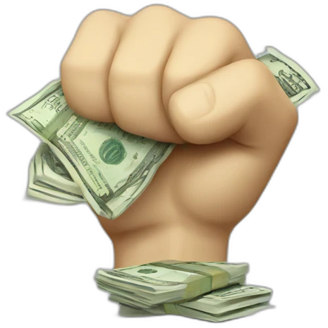 fist full of money emoji