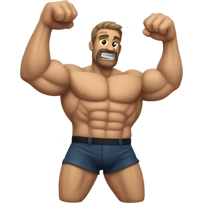 Biceps encore agrandis de 13 cm emoji