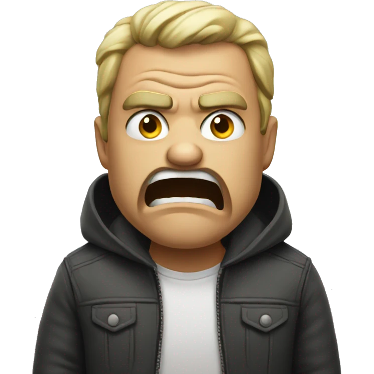 Angry emoji