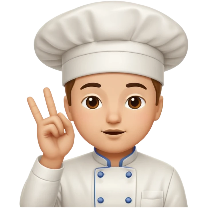 chef's kiss hand gesture without face emoji