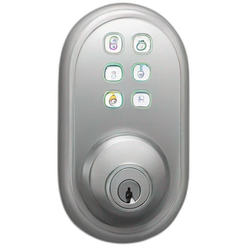 smart lock with code panel emoji